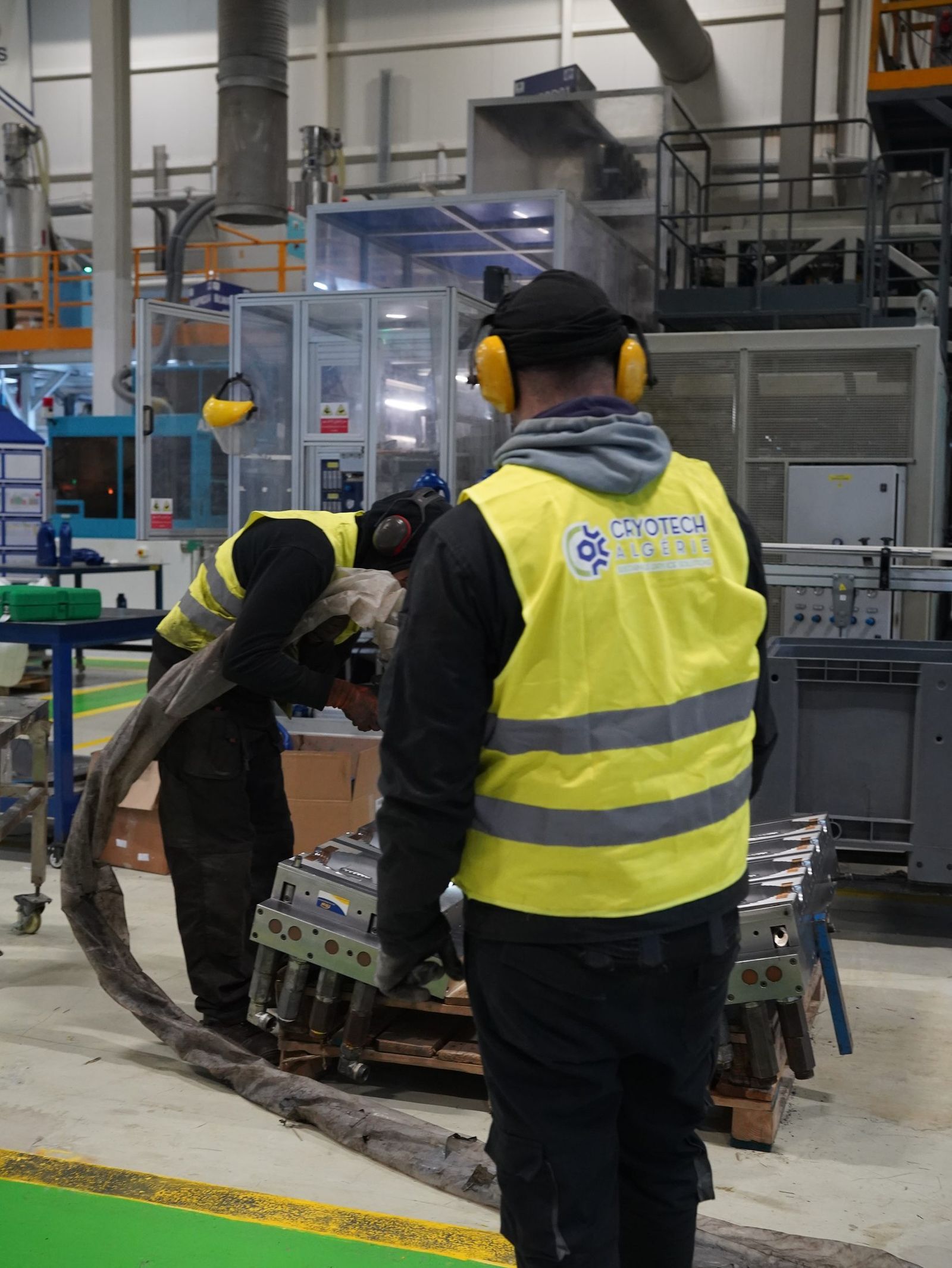 Reportage en usine pour Cryotech Algérie