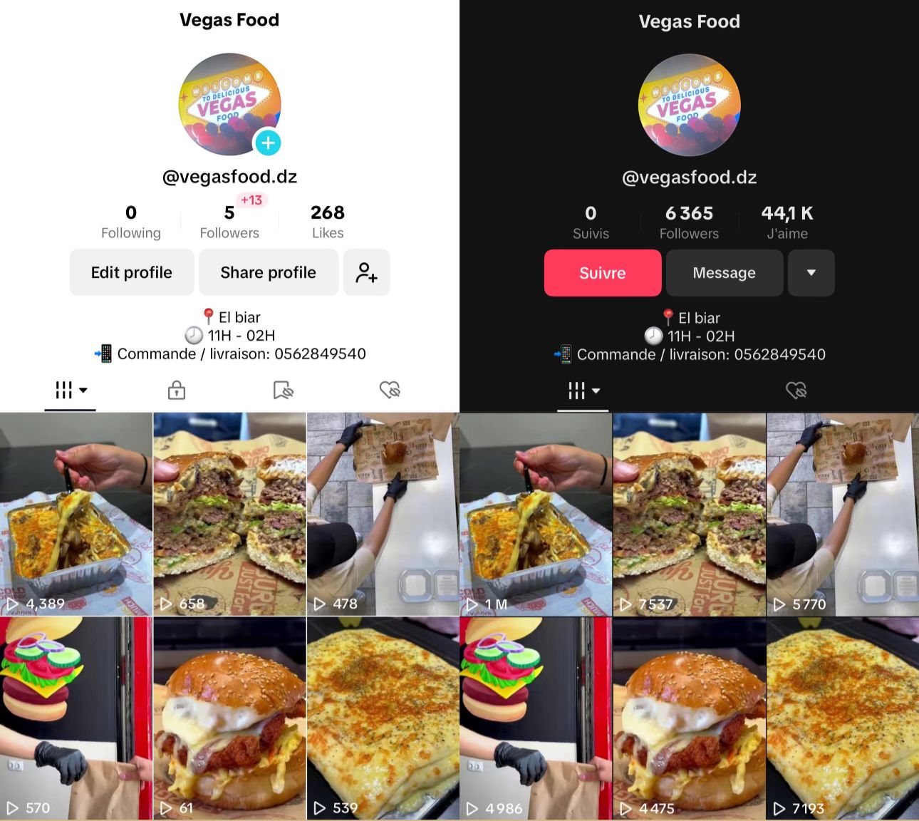 {"fr":"The image shows a collage of four photos featuring different types of food. The top left photo displays a hamburger with melted cheese on top. The top right photo features a sandwich with lettuce and tomato. The bottom left photo showcases a burger with onions and peppers. The bottom right photo depicts a sandwich with a side of fries. The collage is arranged in two columns, each column containing four photos. The background color is black, providing contrast to the colorful food items. The text \"Vegas Food\" is visible on the top left corner, while the name \"Vegas Food\" can be found on the bottom right corner — resultat organique","en":"The image shows a collage of four photos featuring different types of food. The top left photo displays a hamburger with melted cheese on top. The top right photo features a sandwich with lettuce and tomato. The bottom left photo showcases a burger with onions and peppers. The bottom right photo depicts a sandwich with a side of fries. The collage is arranged in two columns, each column containing four photos. The background color is black, providing contrast to the colorful food items. The text \"Vegas Food\" is visible on the top left corner, while the name \"Vegas Food\" can be found on the bottom right corner — resultat organique","ar":"The image shows a collage of four photos featuring different types of food. The top left photo displays a hamburger with melted cheese on top. The top right photo features a sandwich with lettuce and tomato. The bottom left photo showcases a burger with onions and peppers. The bottom right photo depicts a sandwich with a side of fries. The collage is arranged in two columns, each column containing four photos. The background color is black, providing contrast to the colorful food items. The text \"Vegas Food\" is visible on the top left corner, while the name \"Vegas Food\" can be found on the bottom right corner — resultat organique"}