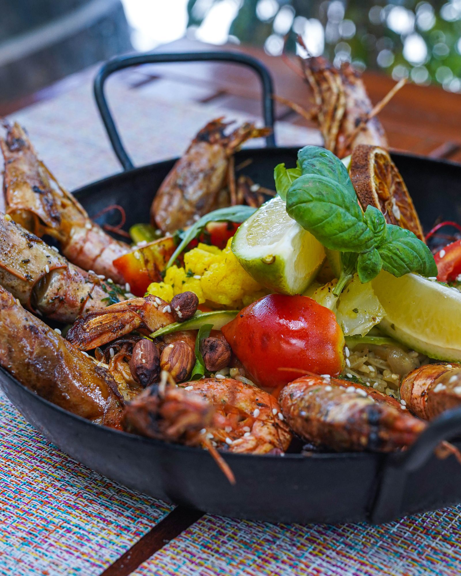 Assiette crevettes Laurel